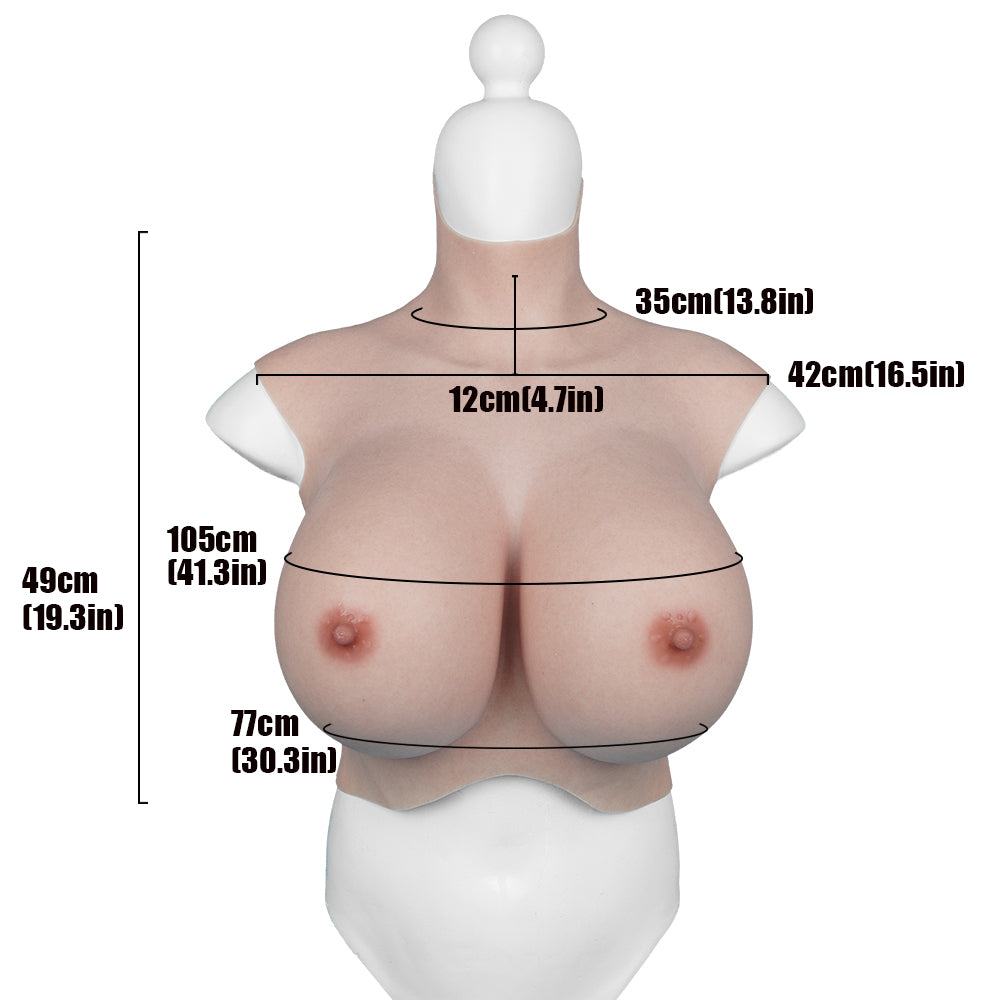 2022 New-arrival Cross-Love Crossdresser Caucasian Silicone Wearable S Cup RealSkin 3.0 Breast Form