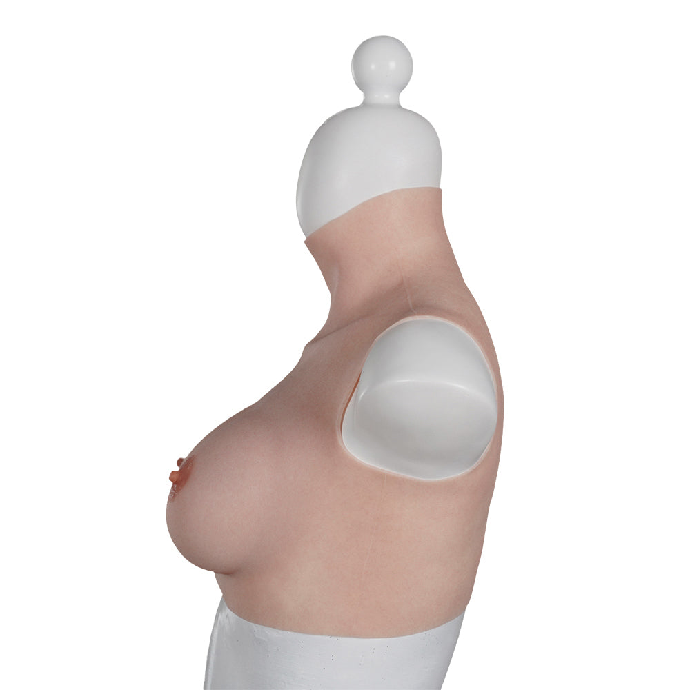 2022 New-arrival Cross-Love Crossdresser Caucasian Silicone Wearable D Cup RealSkin 3.0 Breast Form
