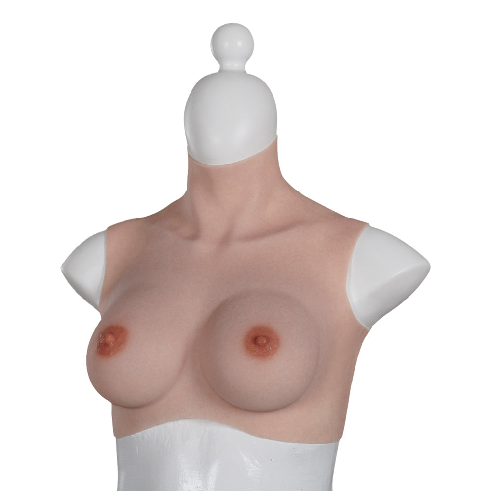 2022 New-arrival Cross-Love Crossdresser Caucasian Silicone Wearable D Cup RealSkin 3.0 Breast Form