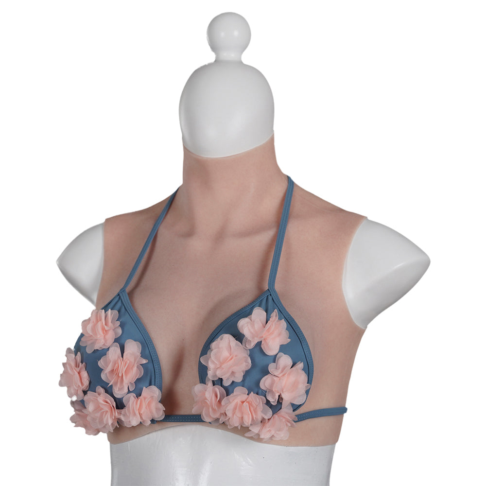 2022 New-arrival Cross-Love Crossdresser Caucasian Silicone Wearable D Cup RealSkin 3.0 Breast Form