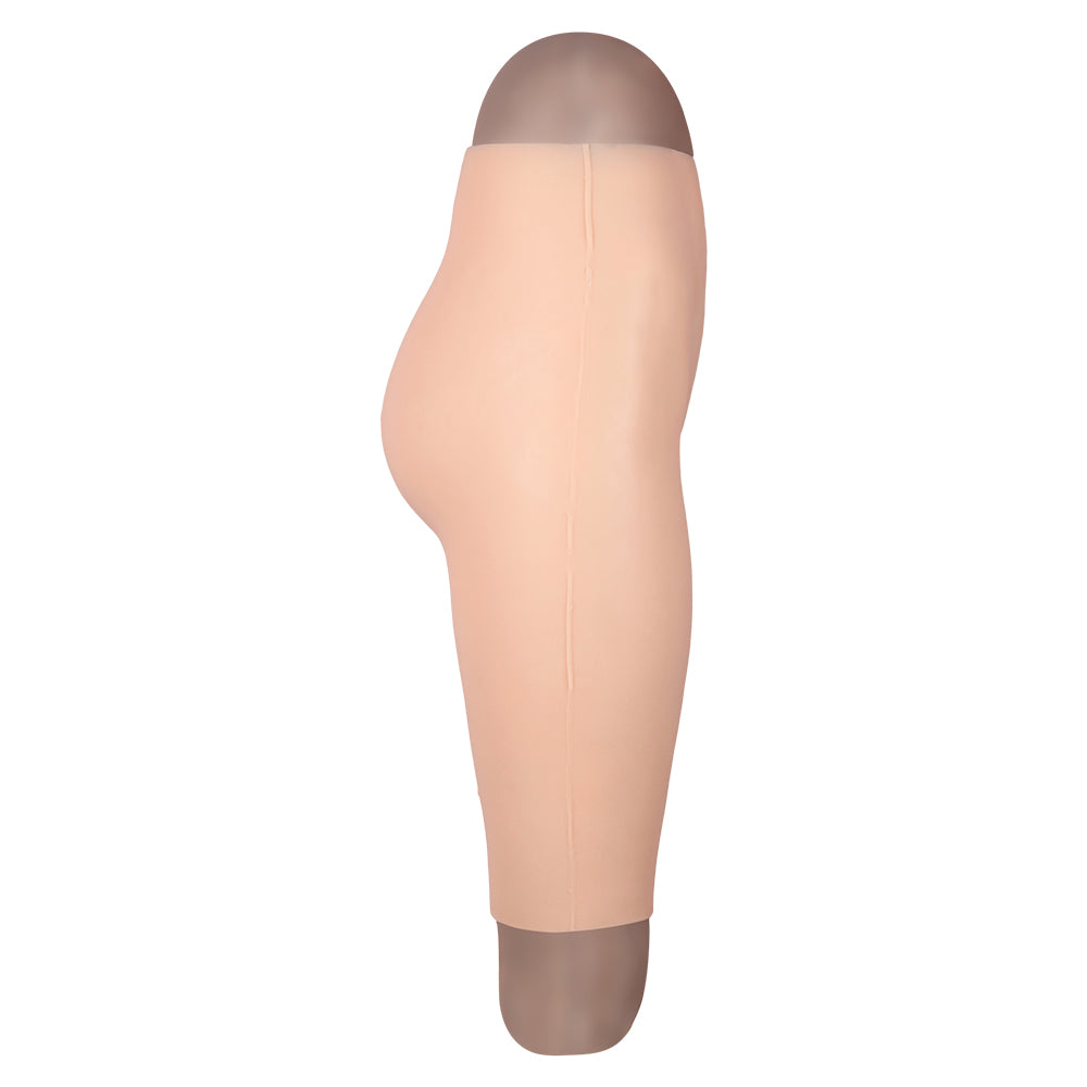 Cross-Love Crossdress Female Realistic Penetrable Vagina Wearable Silicone Pirate Shorts Fifth Pant