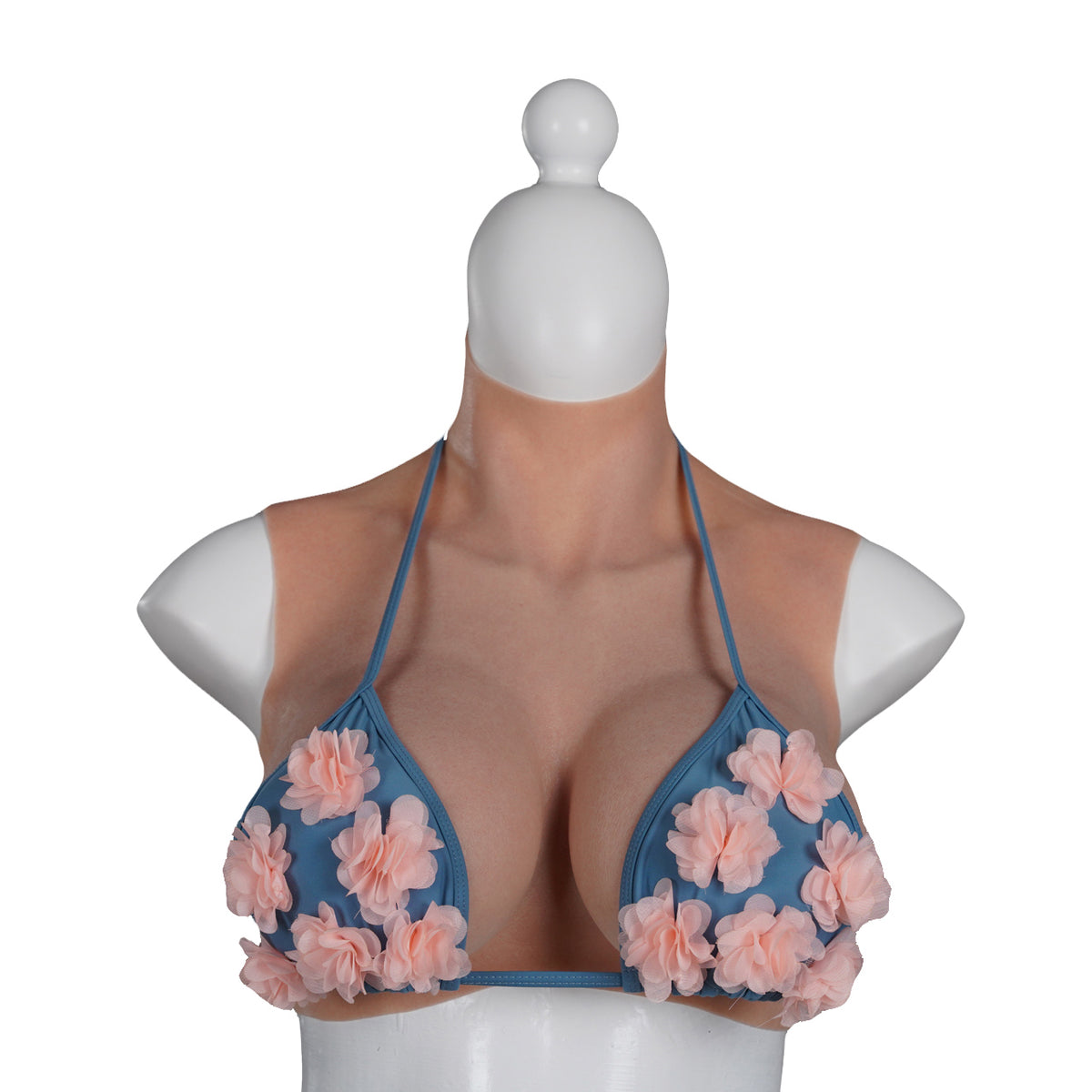 2022 New-arrival Cross-Love Crossdresser Tanned Silicone Wearable G Cup RealSkin 3.0 Breast Form