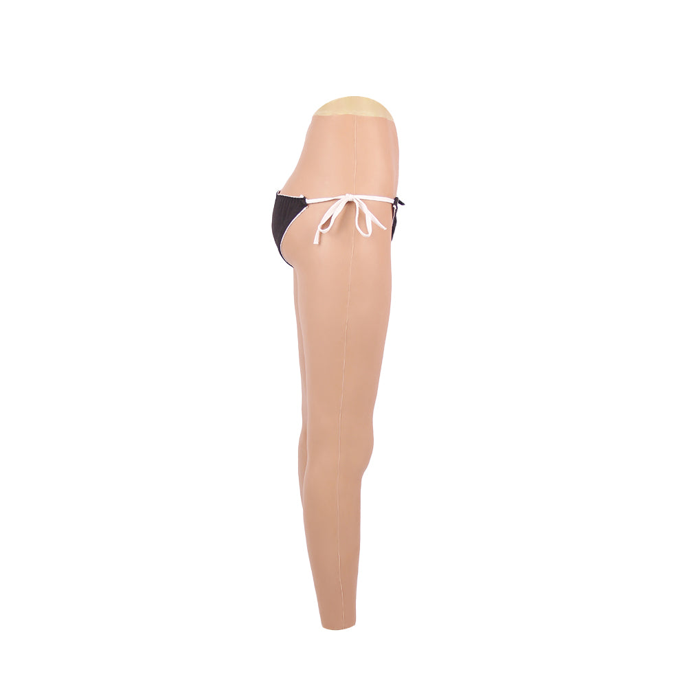 Cross-Love Crossdress Female Realistic Penetrable Vagina Wearable Silicone Ankle-Length Pant