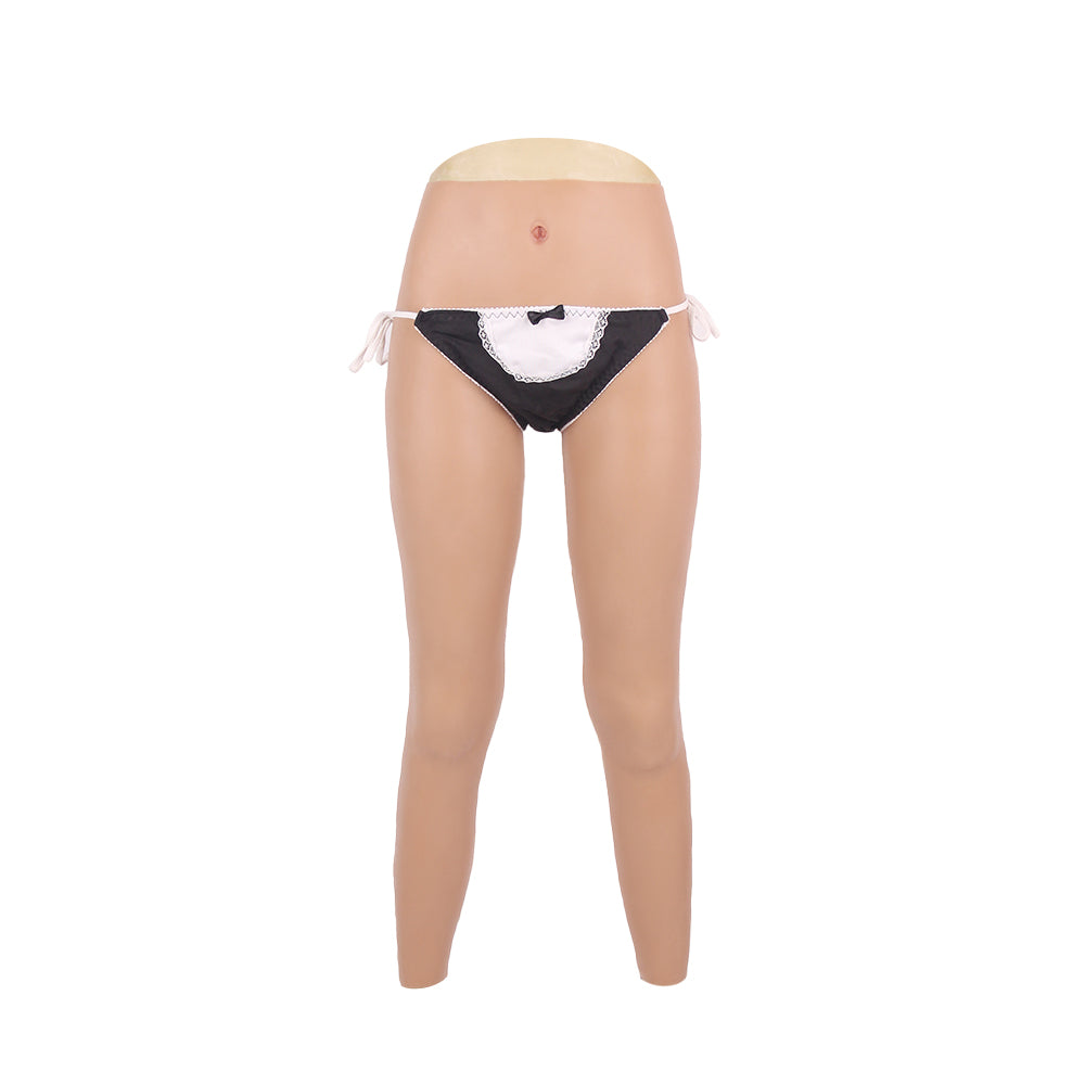 Cross-Love Crossdress Female Realistic Penetrable Vagina Wearable Silicone Ankle-Length Pant