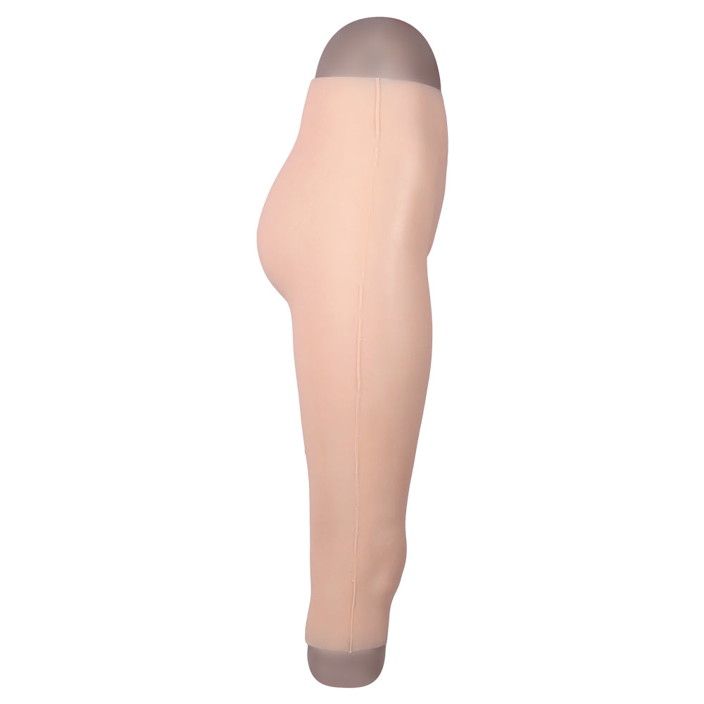 Cross-Love Crossdress Female Realistic Penetrable Vagina Wearable Silicone Short Capri Seventh Pant