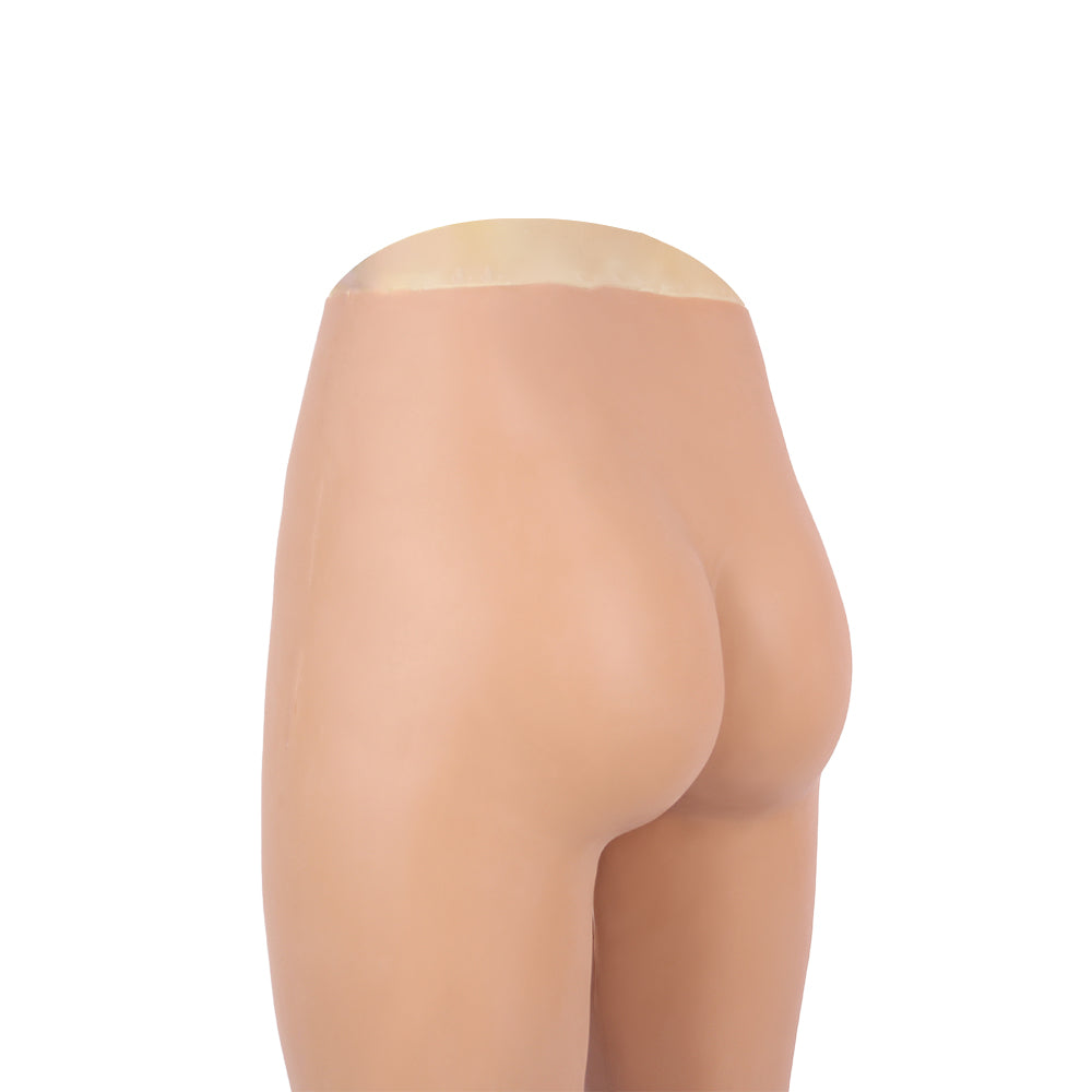 Cross-Love Crossdress Female Realistic Penetrable Vagina Wearable Silicone Ankle-Length Pant