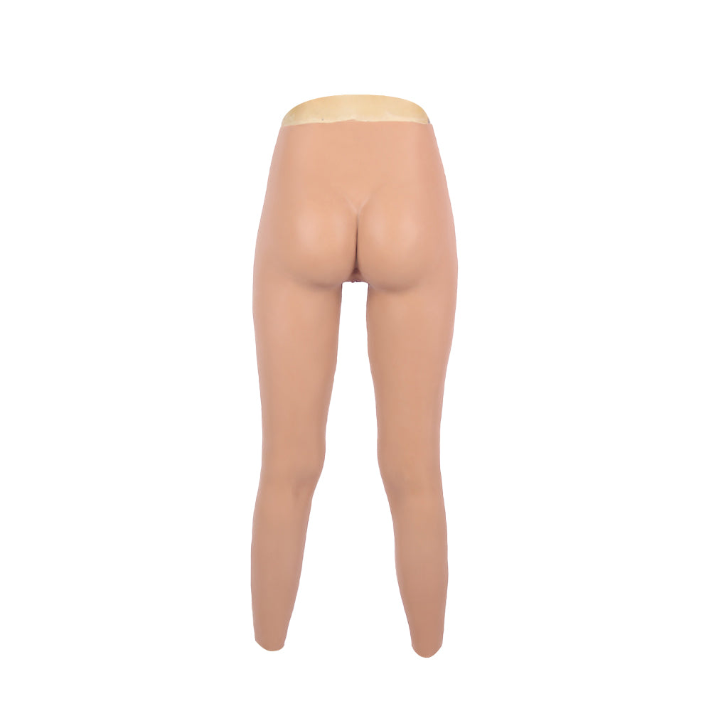 Cross-Love Crossdress Female Realistic Penetrable Vagina Wearable Silicone Ankle-Length Pant