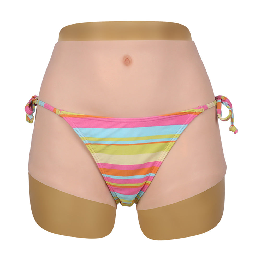 L size Prosthetic Vagina Panties with Butt and Hip Enhanced Effect